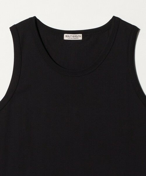 BEAUTY&YOUTH UNITED ARROWS / ビューティー&ユース ユナイテッドアローズ カットソー | ハイゲージ コットン タンクトップ 抗菌防臭 | 詳細3