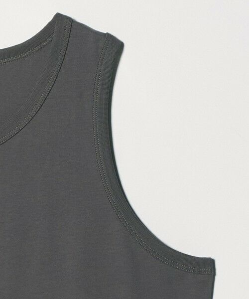 BEAUTY&YOUTH UNITED ARROWS / ビューティー&ユース ユナイテッドアローズ カットソー | ハイゲージ コットン タンクトップ 抗菌防臭 | 詳細7