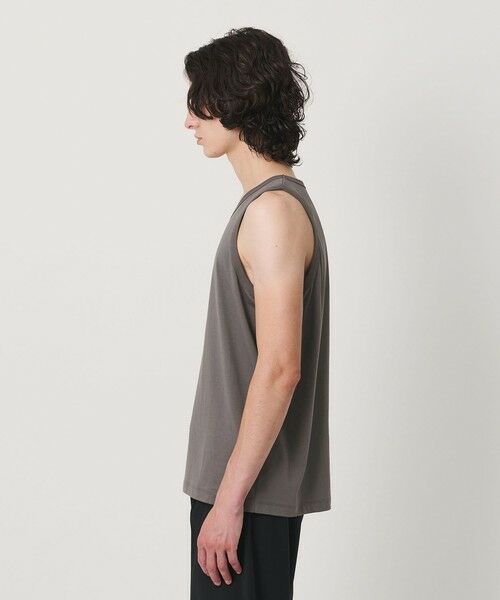 BEAUTY&YOUTH UNITED ARROWS / ビューティー&ユース ユナイテッドアローズ カットソー | ハイゲージ コットン タンクトップ 抗菌防臭 | 詳細11