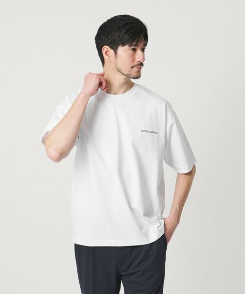 BEAUTY&YOUTH UNITED ARROWS / ビューティー&ユース ユナイテッドアローズ カットソー | 【WEB限定 WARDROBE SMART】リラックステーパード クール Tシャツ【抗菌防臭・接触冷感】 | 詳細1