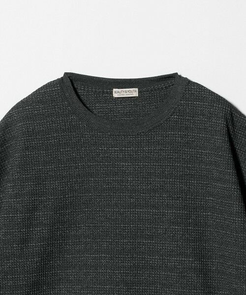 BEAUTY&YOUTH UNITED ARROWS / ビューティー&ユース ユナイテッドアローズ カットソー | テック サーマル アジャスト クルーネック Tシャツ | 詳細14
