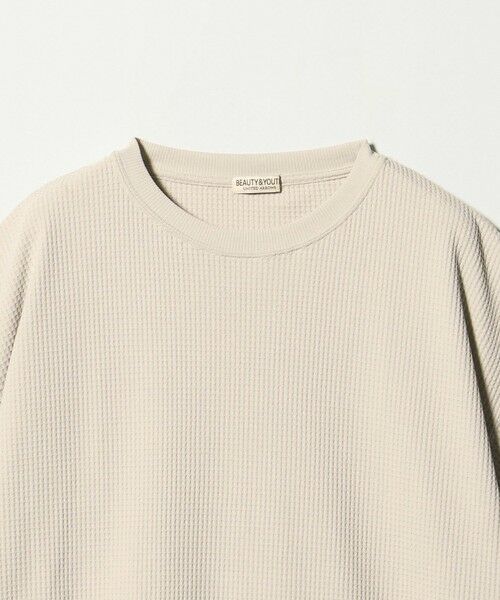 BEAUTY&YOUTH UNITED ARROWS / ビューティー&ユース ユナイテッドアローズ カットソー | テック サーマル アジャスト クルーネック Tシャツ | 詳細24