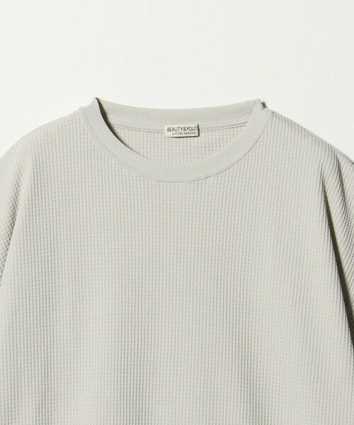BEAUTY&YOUTH UNITED ARROWS / ビューティー&ユース ユナイテッドアローズ カットソー | テック サーマル アジャスト クルーネック Tシャツ | 詳細10