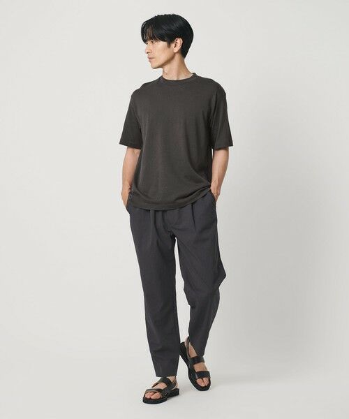 BEAUTY&YOUTH UNITED ARROWS / ビューティー&ユース ユナイテッドアローズ カットソー | コットン カシミヤ クルーネック Tシャツ ウォッシャブル | 詳細16