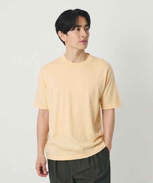 BEAUTY&YOUTH UNITED ARROWS / ビューティー&ユース ユナイテッドアローズ カットソー | コットン カシミヤ クルーネック Tシャツ ウォッシャブル | 詳細26