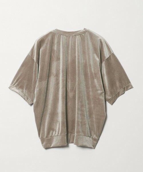 BEAUTY&YOUTH UNITED ARROWS / ビューティー&ユース ユナイテッドアローズ カットソー | 【WEB限定】シアー ベロア スウェット Tシャツ | 詳細23