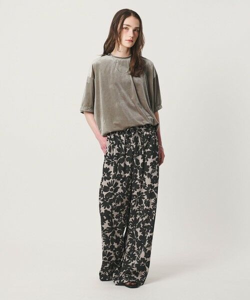 BEAUTY&YOUTH UNITED ARROWS / ビューティー&ユース ユナイテッドアローズ カットソー | 【WEB限定】シアー ベロア スウェット Tシャツ | 詳細18