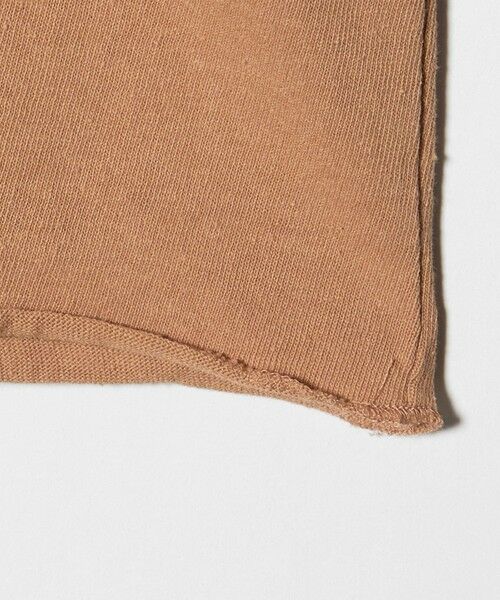 BEAUTY&YOUTH UNITED ARROWS / ビューティー&ユース ユナイテッドアローズ カットソー | ネップ コットン カットオフ クロップド Tシャツ | 詳細6