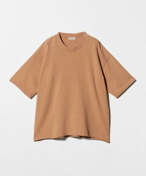 BEAUTY&YOUTH UNITED ARROWS / ビューティー&ユース ユナイテッドアローズ カットソー | ネップ コットン カットオフ クロップド Tシャツ | 詳細8
