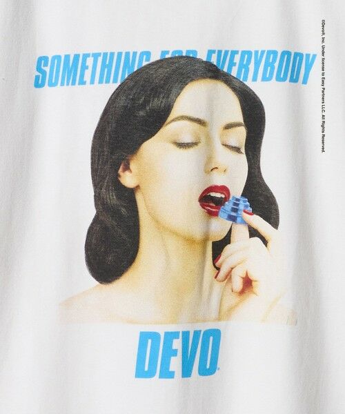 BEAUTY&YOUTH UNITED ARROWS / ビューティー&ユース ユナイテッドアローズ カットソー | ＜DEVO × BEAUTY&YOUTH＞EVERYTHING プリント Tシャツ | 詳細4