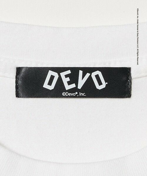 BEAUTY&YOUTH UNITED ARROWS / ビューティー&ユース ユナイテッドアローズ カットソー | ＜DEVO × BEAUTY&YOUTH＞EVERYTHING プリント Tシャツ | 詳細6