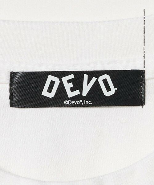 BEAUTY&YOUTH UNITED ARROWS / ビューティー&ユース ユナイテッドアローズ カットソー | ＜DEVO × BEAUTY&YOUTH＞WE ARE プリント Tシャツ | 詳細7