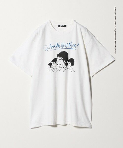 BEAUTY&YOUTH UNITED ARROWS / ビューティー&ユース ユナイテッドアローズ カットソー | ＜DEVO × BEAUTY&YOUTH＞WE ARE プリント Tシャツ（WHITE）
