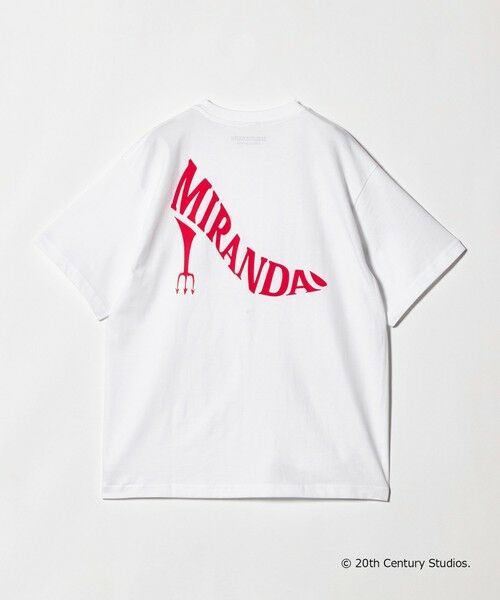 BEAUTY&YOUTH UNITED ARROWS / ビューティー&ユース ユナイテッドアローズ カットソー | 【別注】＜プラダを着た悪魔2＞ MILANDA / プリント Tシャツ | 詳細1