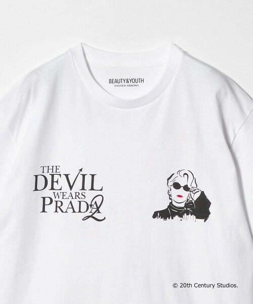 BEAUTY&YOUTH UNITED ARROWS / ビューティー&ユース ユナイテッドアローズ カットソー | 【別注】＜プラダを着た悪魔2＞ MILANDA / プリント Tシャツ | 詳細2