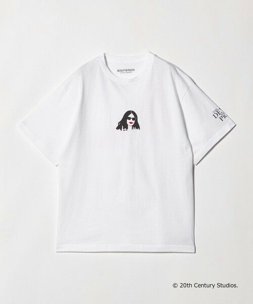 BEAUTY&YOUTH UNITED ARROWS / ビューティー&ユース ユナイテッドアローズ カットソー | 【別注】＜プラダを着た悪魔2＞ANDY / プリント Tシャツ（WHITE）