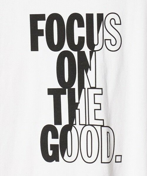 BEAUTY&YOUTH UNITED ARROWS / ビューティー&ユース ユナイテッドアローズ カットソー | <evergreen>FOCUS プリント Tシャツ | 詳細4