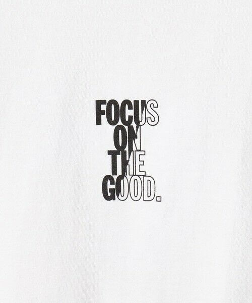 BEAUTY&YOUTH UNITED ARROWS / ビューティー&ユース ユナイテッドアローズ カットソー | <evergreen>FOCUS プリント Tシャツ | 詳細5