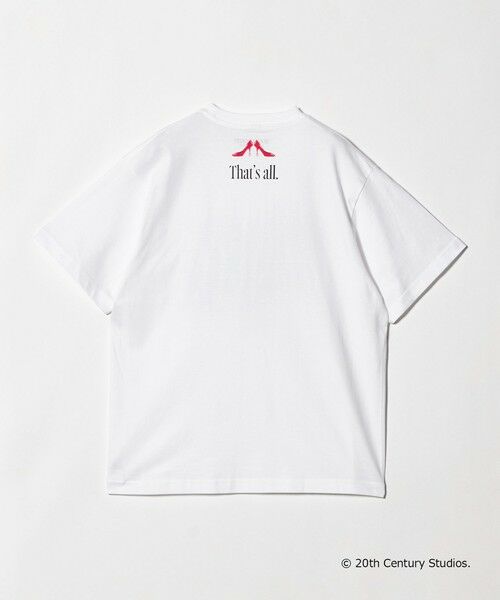 BEAUTY&YOUTH UNITED ARROWS / ビューティー&ユース ユナイテッドアローズ カットソー | 【別注】＜プラダを着た悪魔2＞ ロゴ プリント Tシャツ | 詳細1