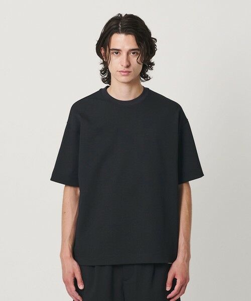 BEAUTY&YOUTH UNITED ARROWS / ビューティー&ユース ユナイテッドアローズ カットソー | Air Dobby ワイドテーパード クルーネック Tシャツ ヨコストレッチ 吸水速乾 ウォッシャブル | 詳細4