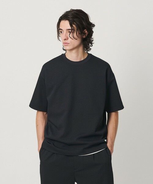 BEAUTY&YOUTH UNITED ARROWS / ビューティー&ユース ユナイテッドアローズ カットソー | Air Dobby ワイドテーパード クルーネック Tシャツ ヨコストレッチ 吸水速乾 ウォッシャブル | 詳細2