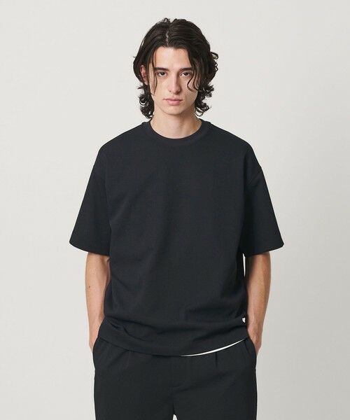 BEAUTY&YOUTH UNITED ARROWS / ビューティー&ユース ユナイテッドアローズ カットソー | Air Dobby ワイドテーパード クルーネック Tシャツ ヨコストレッチ 吸水速乾 ウォッシャブル | 詳細3