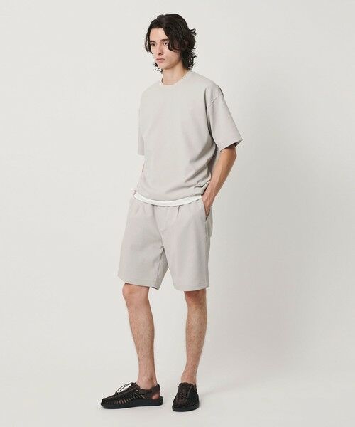 BEAUTY&YOUTH UNITED ARROWS / ビューティー&ユース ユナイテッドアローズ カットソー | Air Dobby ワイドテーパード クルーネック Tシャツ ヨコストレッチ 吸水速乾 ウォッシャブル | 詳細16
