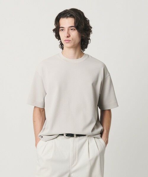 BEAUTY&YOUTH UNITED ARROWS / ビューティー&ユース ユナイテッドアローズ カットソー | Air Dobby ワイドテーパード クルーネック Tシャツ ヨコストレッチ 吸水速乾 ウォッシャブル | 詳細16