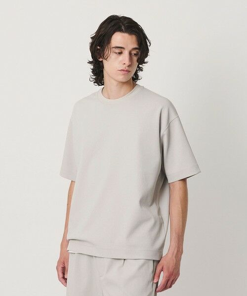 BEAUTY&YOUTH UNITED ARROWS / ビューティー&ユース ユナイテッドアローズ カットソー | Air Dobby ワイドテーパード クルーネック Tシャツ ヨコストレッチ 吸水速乾 ウォッシャブル | 詳細15