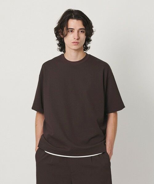 BEAUTY&YOUTH UNITED ARROWS / ビューティー&ユース ユナイテッドアローズ カットソー | Air Dobby ワイドテーパード クルーネック Tシャツ ヨコストレッチ 吸水速乾 ウォッシャブル | 詳細24