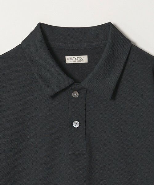 BEAUTY&YOUTH UNITED ARROWS / ビューティー&ユース ユナイテッドアローズ カットソー | Air Dobby ワイドテーパード ポロシャツ ヨコストレッチ 吸水速乾 ウォッシャブル | 詳細9