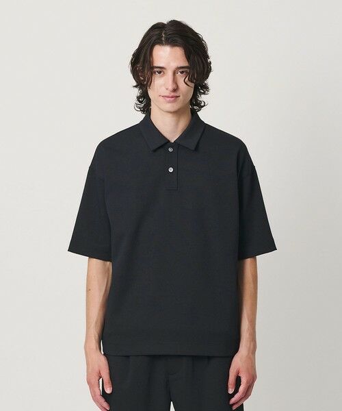 BEAUTY&YOUTH UNITED ARROWS / ビューティー&ユース ユナイテッドアローズ カットソー | Air Dobby ワイドテーパード ポロシャツ ヨコストレッチ 吸水速乾 ウォッシャブル | 詳細3