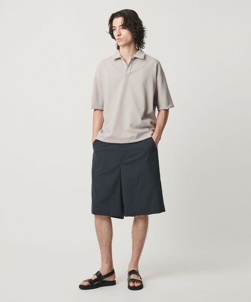 BEAUTY&YOUTH UNITED ARROWS / ビューティー&ユース ユナイテッドアローズ カットソー | Air Dobby ワイドテーパード ポロシャツ ヨコストレッチ 吸水速乾 ウォッシャブル | 詳細19