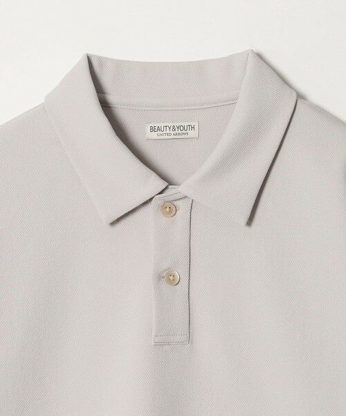BEAUTY&YOUTH UNITED ARROWS / ビューティー&ユース ユナイテッドアローズ カットソー | Air Dobby ワイドテーパード ポロシャツ ヨコストレッチ 吸水速乾 ウォッシャブル | 詳細18