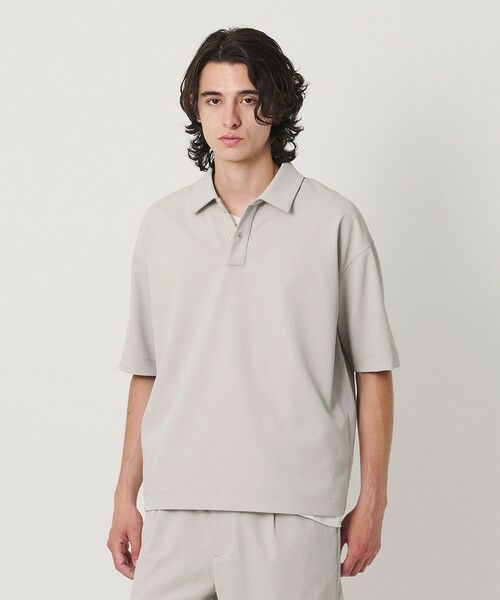 BEAUTY&YOUTH UNITED ARROWS / ビューティー&ユース ユナイテッドアローズ カットソー | Air Dobby ワイドテーパード ポロシャツ ヨコストレッチ 吸水速乾 ウォッシャブル | 詳細13