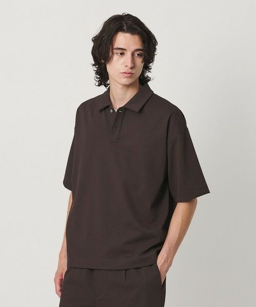 BEAUTY&YOUTH UNITED ARROWS / ビューティー&ユース ユナイテッドアローズ カットソー | Air Dobby ワイドテーパード ポロシャツ ヨコストレッチ 吸水速乾 ウォッシャブル | 詳細22