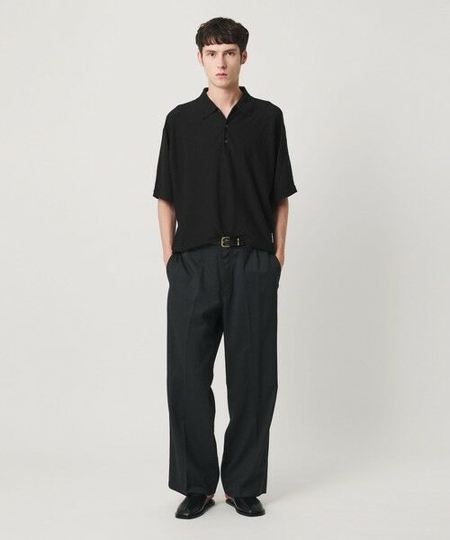 BEAUTY&YOUTH UNITED ARROWS / ビューティー&ユース ユナイテッドアローズ ニット・セーター | リネン ブリーズ ドルマン 3B ポロニット ウォッシャブル | 詳細2