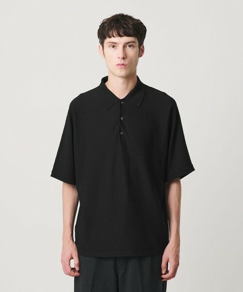 BEAUTY&YOUTH UNITED ARROWS / ビューティー&ユース ユナイテッドアローズ ニット・セーター | リネン ブリーズ ドルマン 3B ポロニット ウォッシャブル | 詳細3