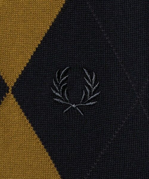 BEAUTY&YOUTH UNITED ARROWS / ビューティー&ユース ユナイテッドアローズ ニット・セーター | ＜FRED PERRY＞アーガイル ニット シャツ | 詳細4