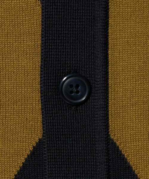 BEAUTY&YOUTH UNITED ARROWS / ビューティー&ユース ユナイテッドアローズ ニット・セーター | ＜FRED PERRY＞アーガイル ニット シャツ | 詳細5