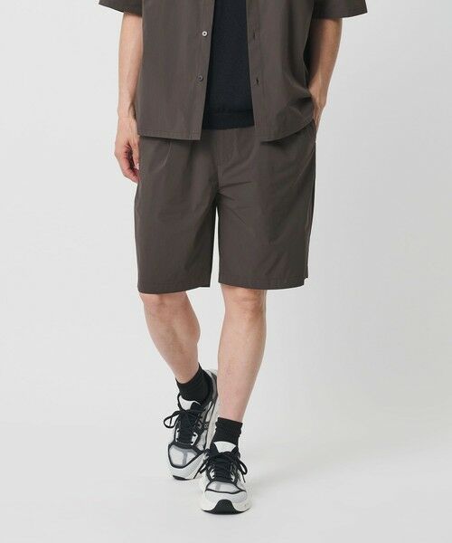 BEAUTY&YOUTH UNITED ARROWS / ビューティー&ユース ユナイテッドアローズ ショート・ハーフ・半端丈パンツ | 360°MASTER ICE イージー ショーツ   セットアップ対応 接触冷感 ストレッチ 撥水 UVカット | 詳細17
