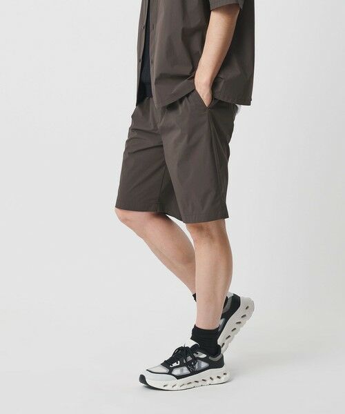 BEAUTY&YOUTH UNITED ARROWS / ビューティー&ユース ユナイテッドアローズ ショート・ハーフ・半端丈パンツ | 360°MASTER ICE イージー ショーツ   セットアップ対応 接触冷感 ストレッチ 撥水 UVカット | 詳細18