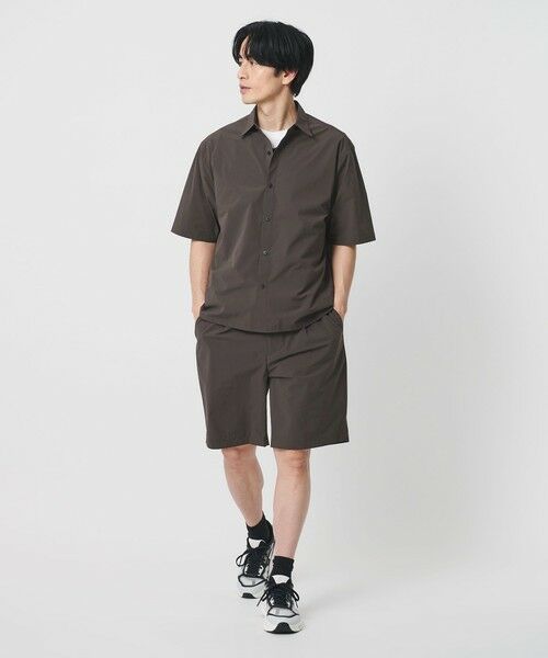 BEAUTY&YOUTH UNITED ARROWS / ビューティー&ユース ユナイテッドアローズ ショート・ハーフ・半端丈パンツ | 360°MASTER ICE イージー ショーツ   セットアップ対応 接触冷感 ストレッチ 撥水 UVカット | 詳細19