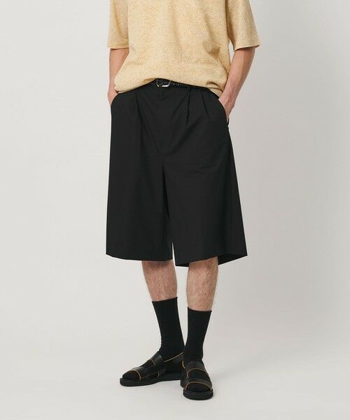 BEAUTY&YOUTH UNITED ARROWS / ビューティー&ユース ユナイテッドアローズ ショート・ハーフ・半端丈パンツ | バギー ワイド ショーツ | 詳細3
