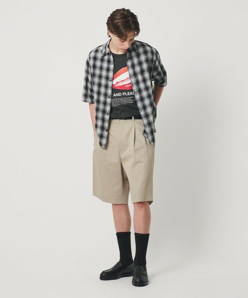 BEAUTY&YOUTH UNITED ARROWS / ビューティー&ユース ユナイテッドアローズ ショート・ハーフ・半端丈パンツ | アジャスト ワイド チノ ショーツ | 詳細2