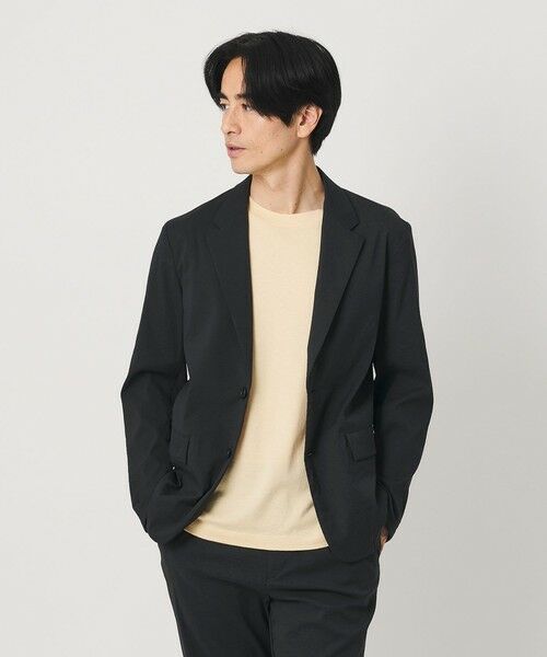 BEAUTY&YOUTH UNITED ARROWS / ビューティー&ユース ユナイテッドアローズ テーラードジャケット | MIXTURE ナイロン コンフォート ジャケット ヨコストレッチ 撥水機能 ウォッシャブル セットアップ対応 | 詳細1