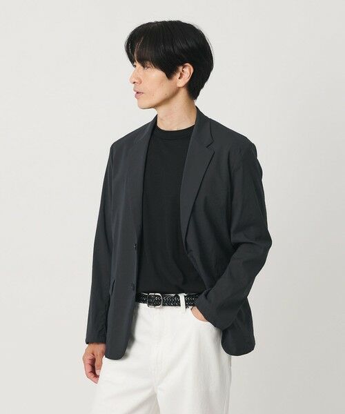 BEAUTY&YOUTH UNITED ARROWS / ビューティー&ユース ユナイテッドアローズ テーラードジャケット | MIXTURE ナイロン コンフォート ジャケット ヨコストレッチ 撥水機能 ウォッシャブル セットアップ対応 | 詳細7