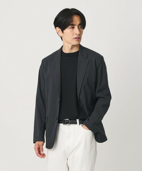 BEAUTY&YOUTH UNITED ARROWS / ビューティー&ユース ユナイテッドアローズ テーラードジャケット | MIXTURE ナイロン コンフォート ジャケット ヨコストレッチ 撥水機能 ウォッシャブル セットアップ対応 | 詳細8