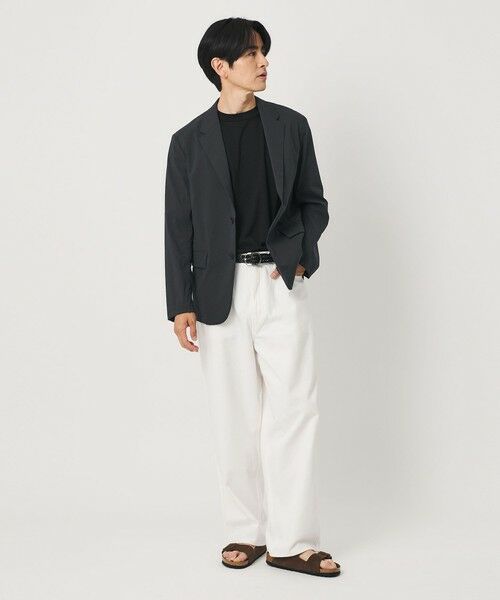 BEAUTY&YOUTH UNITED ARROWS / ビューティー&ユース ユナイテッドアローズ テーラードジャケット | MIXTURE ナイロン コンフォート ジャケット ヨコストレッチ 撥水機能 ウォッシャブル セットアップ対応 | 詳細10