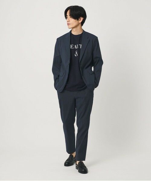 BEAUTY&YOUTH UNITED ARROWS / ビューティー&ユース ユナイテッドアローズ テーラードジャケット | MIXTURE ナイロン コンフォート ジャケット ヨコストレッチ 撥水機能 ウォッシャブル セットアップ対応 | 詳細16
